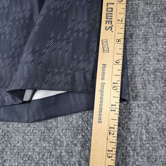 Slazenger Mens Golf Shorts Performance‎ Stretch Houndstooth Print Size 32 Gray - Picture 5 of 11